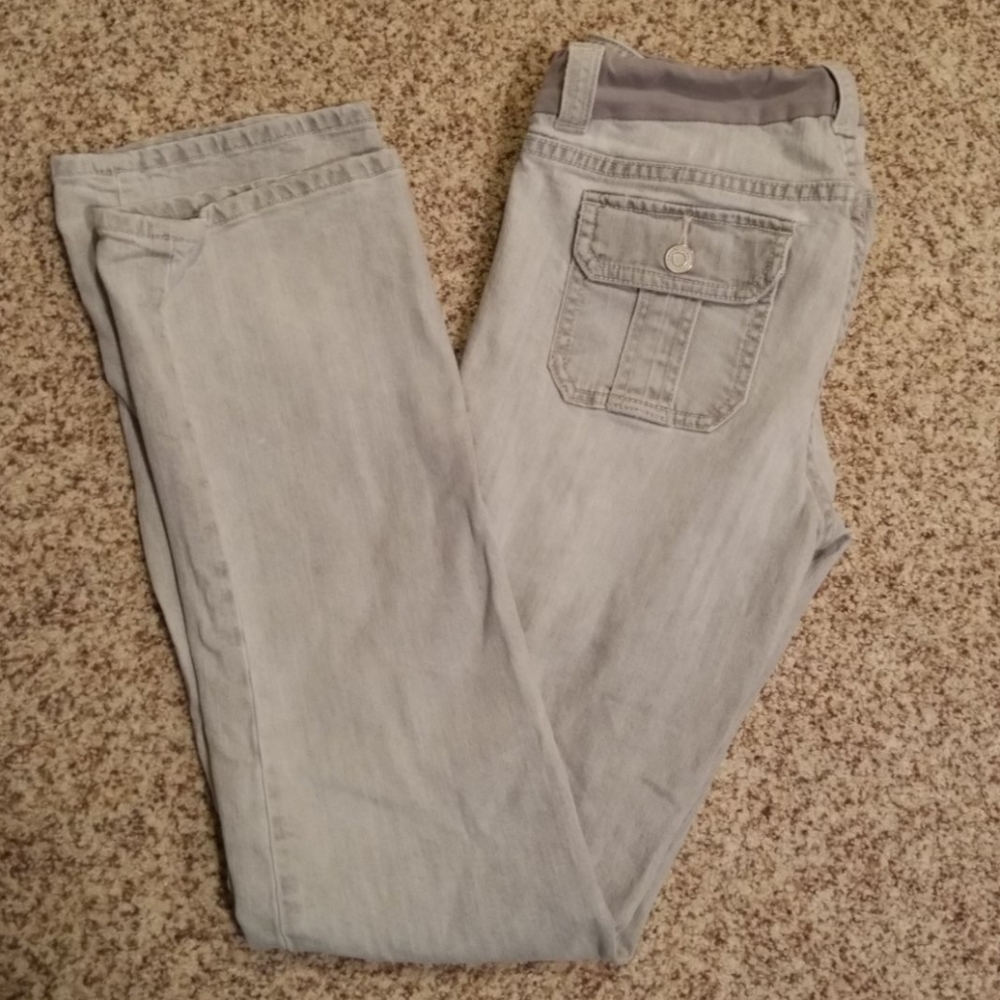 Gap maternity jeans 4 gray